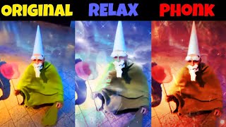 The Green Wizard Gnome Original vs Phonk vs Relax Remix Version Episode 3 [upl. by Elbart32]