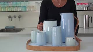 Danish Modern Emma Tea Vacuum Jug Dallah by Stelton [upl. by Meg]