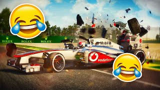 F1 2013 Online Races are Hilarious [upl. by Adnara]