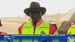 WindhoekOkahandja commuters to enjoy smoother rides as A1 dual carriageway opens  nbc [upl. by Ylellan518]