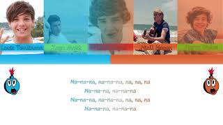 One Direction  What Makes You Beautiful Color Coded Lyrics [upl. by Ayerf]