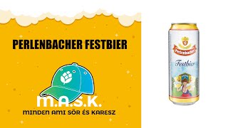 Perlenbacher festbier Német oktoberfest sör teszt [upl. by Radu658]