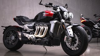 New 2024 Triumph Rocket 3R  Rocket 3GT New Colors Upcoming for 2024 [upl. by Desmond]