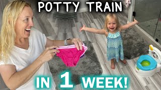 Potty Train Your Child in 1 week 10 Tips  Mom of 8 [upl. by Eniawtna]