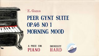 🎹 E Grieg  Peer Gynt Suite Op 46 No 1 Morning Mood Piano Accompaniment Piano 4 Hands🎹 [upl. by Yrem]