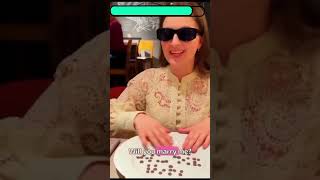 REACTION BLIND WEDDING PROPOSAL 😭💍 wedding heartwarming braille proposal weddingring cute [upl. by Benn]