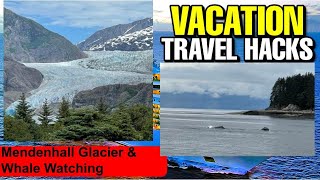 Mendenhall Glacier Whale Watching amp Wildlife Quest Juneau Alaska [upl. by Caia]