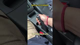 Are you using your handbrake correctly carsafety automobile car diy cardrivinglessons [upl. by Starlin]