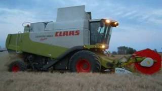 Moisson des blés avec Lexion 560 Montana [upl. by Eittocs]