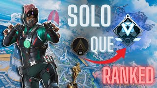 SoloQueing Mirage Gets DIAMOND In Ranked Apex Legends [upl. by Ludie234]