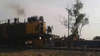 RG15 Loram Rail Grinder  RAILFANNING IN MEXICO [upl. by Blaise]