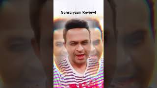 Gehraiyaan First Review gehraiyaan gehraiyaanonprime Gehraiyaanreview [upl. by Nagirrek770]