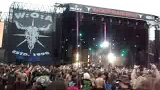 Soilwork  One With The Flies  wacken 2008  wall of death [upl. by Caffrey355]