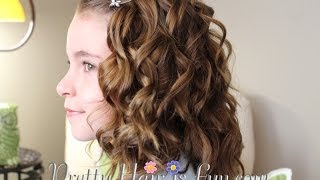 How to Curl Your Hair Using a Curling Wand  Pretty Hair is Fun [upl. by Ibrik415]