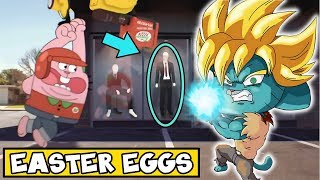 EASTER EGGS  REFERÊNCIAS de O INCRIVEL MUNDO DE GUMBALL 😲 [upl. by Sert]