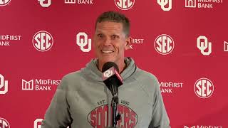 Oklahoma Football Brent Venables Missouri postgame press conference [upl. by Aufa510]