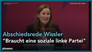 Abschiedsrede von Janine Wissler auf dem Bundesparteitag am 181024 [upl. by Akehsal487]