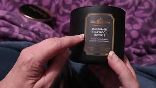 white barn mahogany teakwood intense candle review [upl. by Warner475]