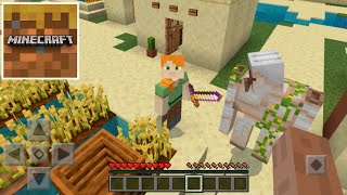 Minecraft Trial  DESERT VILLAGE  Survival Gameplay Part 2 Minecraft Trial 1212 [upl. by Mame]