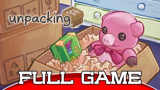 UNPACKING Gameplay Walkthrough FULL GAME  No Commentary [upl. by Rapp]