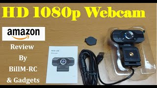 HD 1080p Webcam review [upl. by Hayifas]