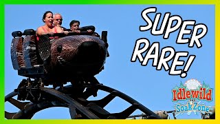 Riding A SUPER RARE Coaster At Idlewild [upl. by Almeda295]