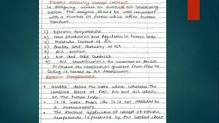 RAC L9  factors affecting human comfort  effective temperature [upl. by Papageno]