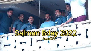 Salman Khan Birthday 2022 At House [upl. by Seadon704]