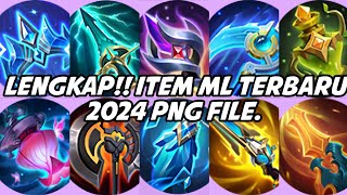 Mentahan item ml lengkap terbaru 2024 tanpa background  Mobile legends [upl. by Neelrac]