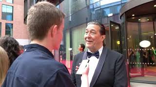 Ciaran Hinds on IRISH CINEMA IFTA Red Carpet 2023 [upl. by Weld667]