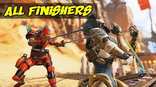 Apex Legends All Finishers Season 12 [upl. by Wight490]