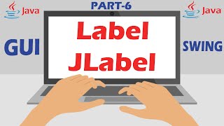 6  Label  JLabel in Java GUI Application  Swing JLabel  Window Based Apps Java  Hindi  Urdu [upl. by Shaylah]