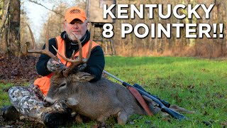 BIG Kentucky 8 Pointer  Kentucky Deer Hunting [upl. by Aihsotan339]