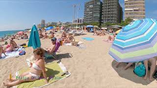 Platja D Aro Beachwalk Spain 13072024 [upl. by Edelsten]