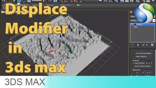 Displace Modifier in 3Ds Max [upl. by Davidoff]