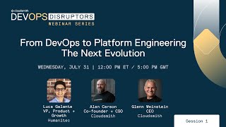 From DevOps to Platform Engineering The Next Evolution [upl. by Hpesoy292]