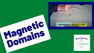 Magnetic Domains Explained with a Demonstration of Magnetizing a Pin [upl. by Yhcir]