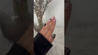 💅Neonail Seashell  Pure Black💅 nails neonail nailart nailpolish nailinspo naildesign [upl. by Milde]