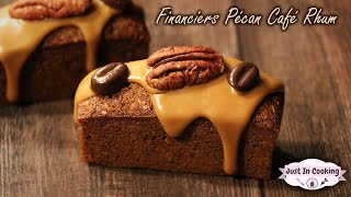 Recette de Financiers Noix de Pécan Café et Rhum [upl. by Meares824]