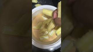 Baby corn gritters lifestyle mysorediaries minivlog mysorememories food vlog dailyroutine [upl. by Balliett]