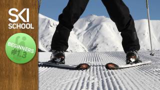 How to Snow Plough Ski  Beginner Ski Lesson 13 [upl. by Jemmie]