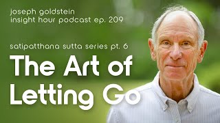 Joseph Goldsteins Satipatthana Sutta Series Pt 6 The Art of Letting Go– Insight Hour Ep 209 [upl. by Riki]