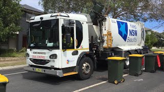 Blacktown Garbage Truck 618Check Description [upl. by Aramoiz]