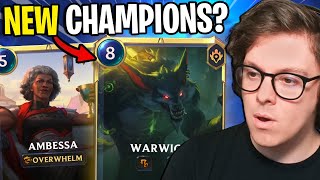 NEW CHAMPION REVEALS ALREADY Warwick amp Ambessa CONFIRMED [upl. by Hein]