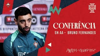 CONFERÊNCIA SN AA  Bruno Fernandes e Roberto Martínez [upl. by Aer]