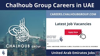 Chalhoub Group Careers in UAE 2023 Latest Job Vacancies [upl. by Olatha]