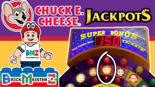 Winning Arcade Jackpots at Chuck E Cheese [upl. by Aridaj]