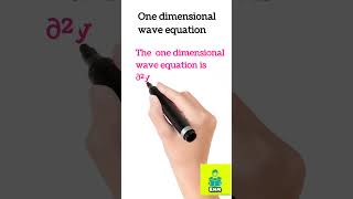 one dimensional wave equation [upl. by Milurd]