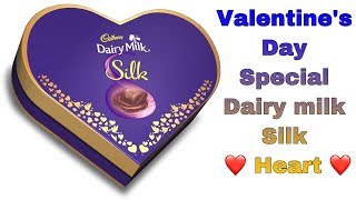 Cadbury Dairy Milk Silk Heart  Valentines Day Special [upl. by Asiel]