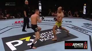 Jose Aldo dancing against Renato Moicano [upl. by Marmion998]